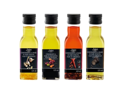 Condimento a base di olio di oliva con aromi