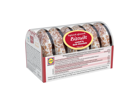 Dolcetti di pan speziato ricoperti al cioccolato
