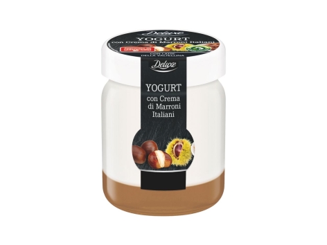 Yogurt con crema di marroni italiani