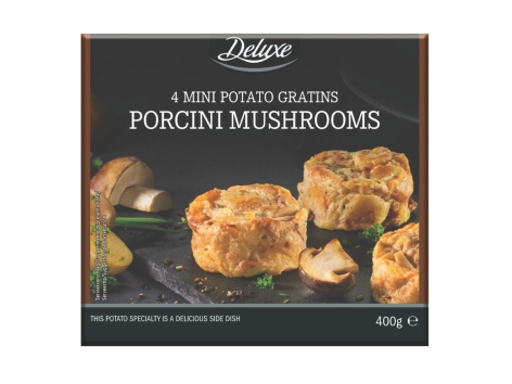 Sformato di patate con funghi porcini
