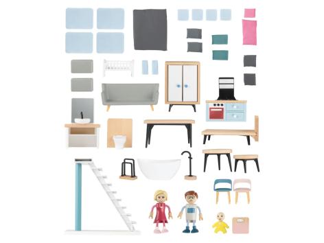 Casa delle bambole in legno