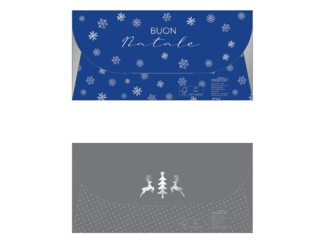 Set di buste o biglietti di auguri natalizi