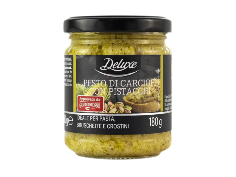 Pesto di carciofi con pistacchi