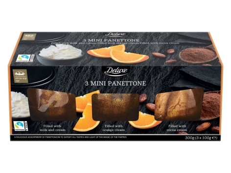 Tris di panettoncini
