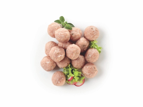 Polpettine classiche di tacchino con suino