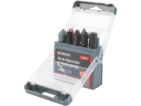 Set punte da trapano o set raspe e mole per legno