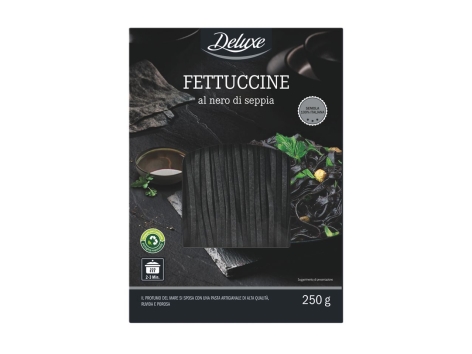 Fettuccine al nero di seppia