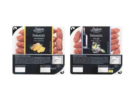 Salamini con gin o con zenzero