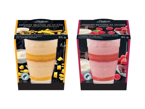 Dessert mousse al quark