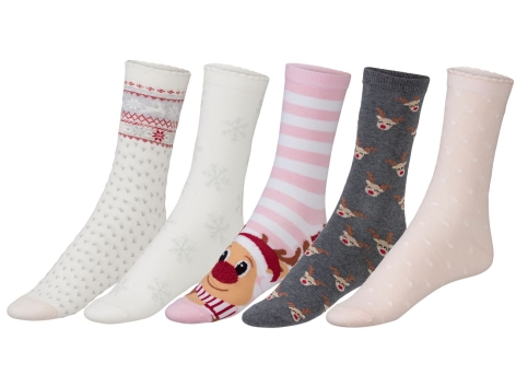 Calze natalizie da donna