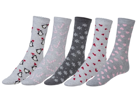 Calze natalizie da donna