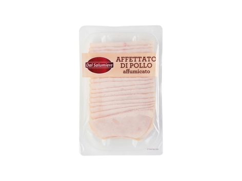Affettato di pollo affumicato