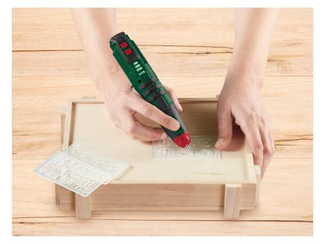 Pistola per colla a caldo o incisore elettrico