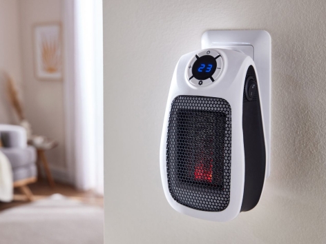 Termoventilatore in ceramica con presa