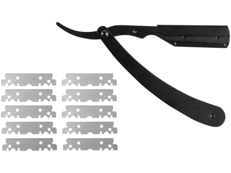 Forbici per capelli o rasoio in acciaio