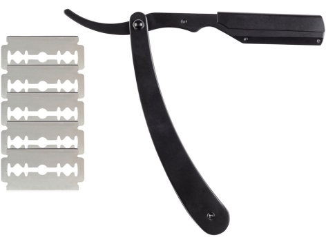 Forbici per capelli o rasoio in acciaio