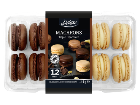 Macarons al cioccolato