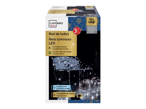 Tenda o rete luminosa a LED