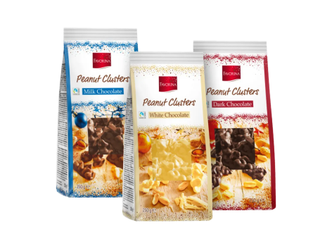 Arachidi ricoperte di cioccolato