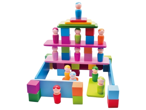 Gioco Montessori "Regoli, figure o puzzle"