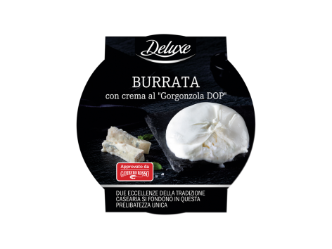 Burrata con crema al “Gorgonzola DOP”