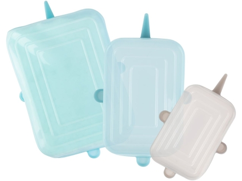 Set coperchi in silicone