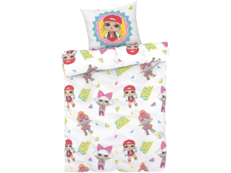 Parure copririumino singolo "Hello Kitty, LOL, Minions, Paw Patrol, Peppa Pig"