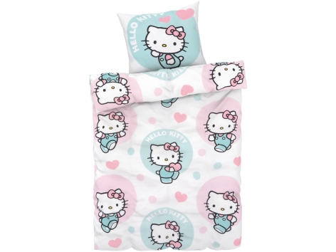 Parure copririumino singolo "Hello Kitty, LOL, Minions, Paw Patrol, Peppa Pig"