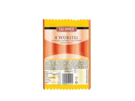 Mini Würstel di pollo, suino e tacchino