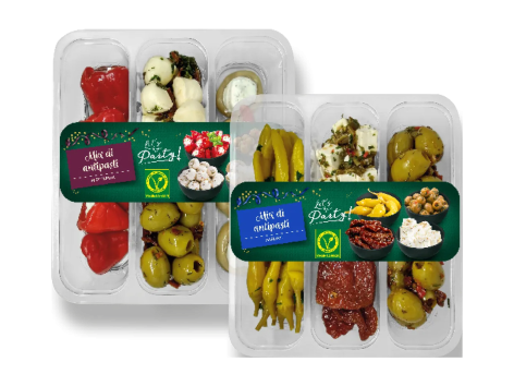 Mix di antipasti mediterranei