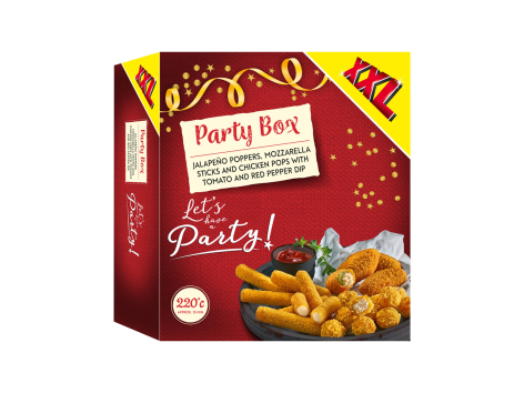 Mix di snack impanati