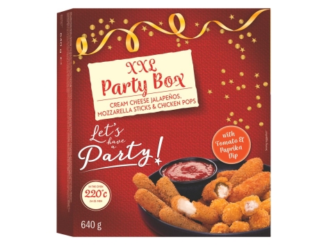 Mix di snack impanati