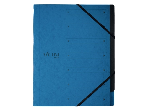 Raccoglitore a scomparti con elastico