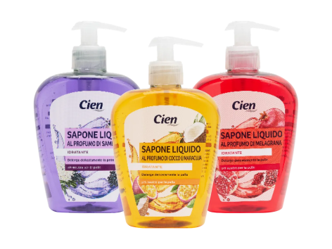 Sapone liquido mani