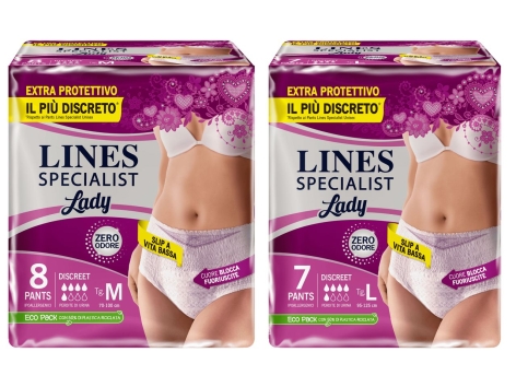 Specialist Pants Discreet donna pannolini per incontinenza
