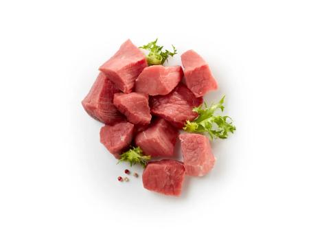 Bocconcini di bovino adulto scottona