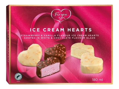 Cuori di gelato