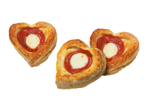 Pizzette a cuore