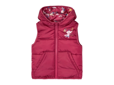Gilet imbottito da bambina