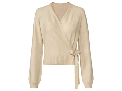 Cardigan incrociato da donna