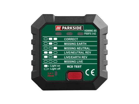 Tester elettrico di tensione senza contatto, cerca satellite o tester per prese