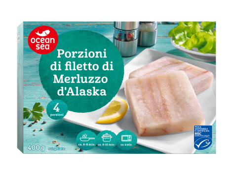 Filetto di merluzzo d’Alaska