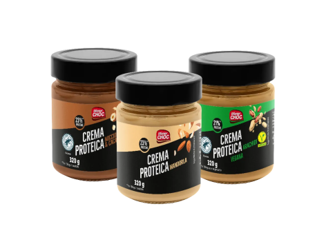 Crema spalmabile proteica