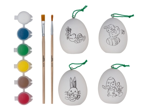 Decorazioni pasquali da dipingere