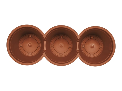 Vaso triplo per piante