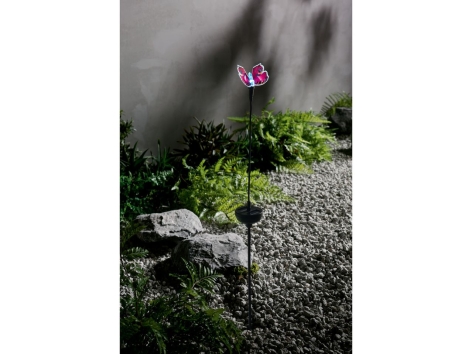 Lampada LED a energia solare "Farfalla"