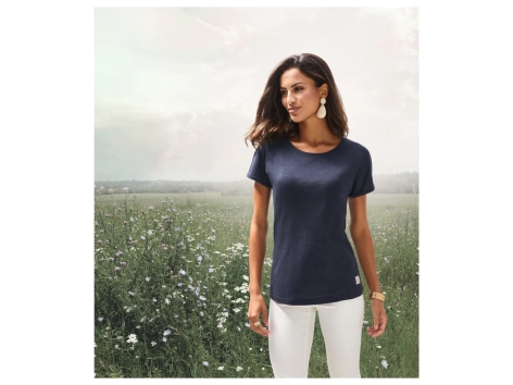 T-Shirt in canapa da donna