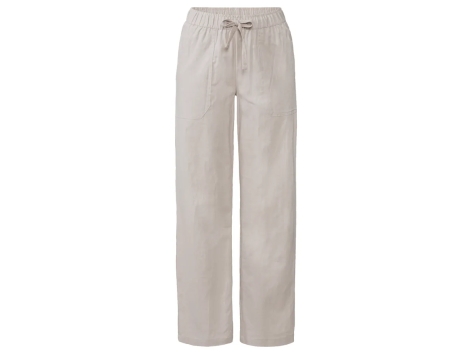 Pantaloni in canapa da donna