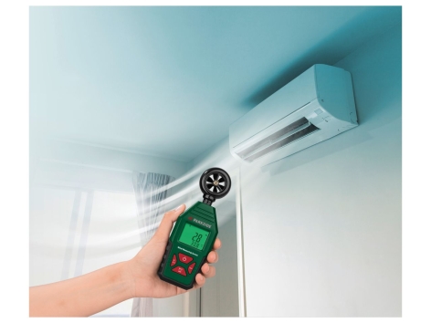 Fonometro, igrometro/termometro o anemometro