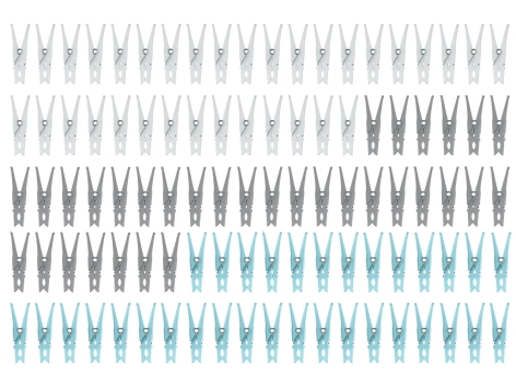Set mollette per bucato o cestino telescopico con mollette